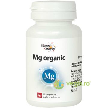 Magneziu Organic 60Cpr