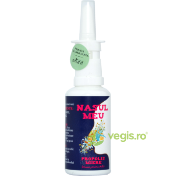 Nasul Meu (50ml) - Spray de Nas pentru Adulti cu Miere si Propolis