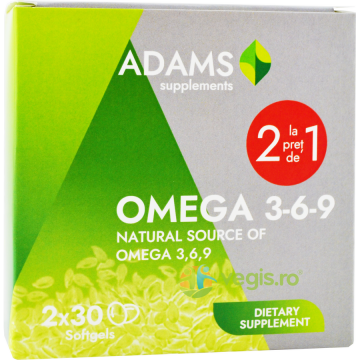 Pachet Omega 3-6-9 30cps+30cps