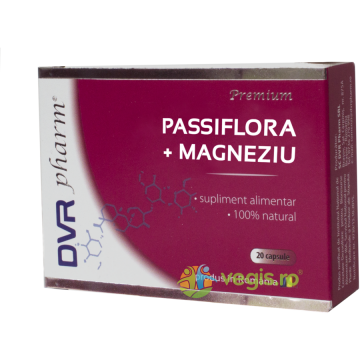 Passiflora + Magneziu 20cps