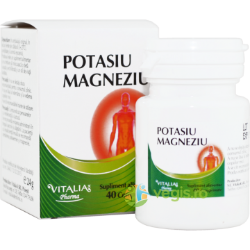 Potasiu + Magneziu 40cpr