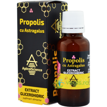 Propolis cu Astragalus Extract Glicerohidric 30ml
