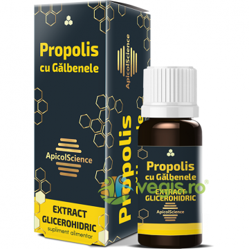 Propolis cu Galbenele Extract Glicerohidric 30ml