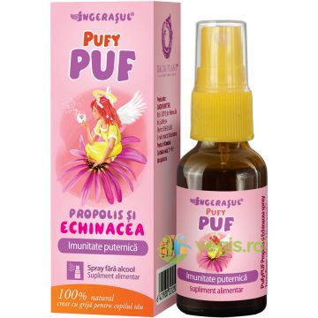 Pufy Puf Ingerasul - Propolis Si Echinacea Spray Fara Alcool 20ml