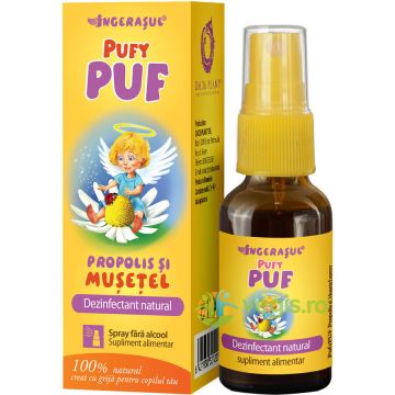 Pufy Puf Ingerasul - Propolis Si Musetel Spray Fara Alcool 20ml