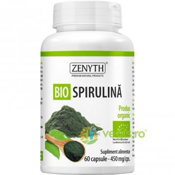 Spirulina 450mg Ecologica/Bio 60cps