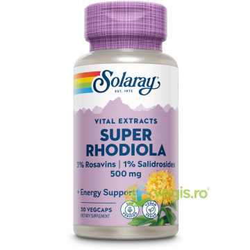 Super Rhodiola Extract 500mg 30cps Secom,