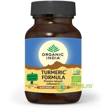Turmeric Formula Ecologic/Bio 60cps vegetale
