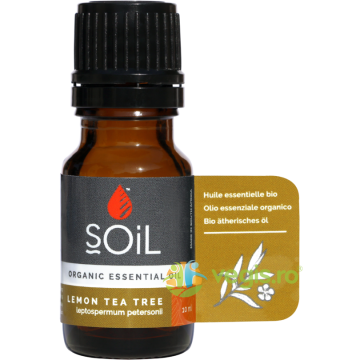 Ulei Esential de Arbore de Ceai Lamaios (Lemon Tea Tree) Ecologic/Bio 10ml