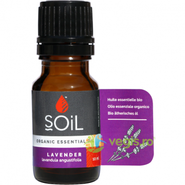 Ulei Esential de Lavanda (Lavender) Ecologic/Bio 10ml