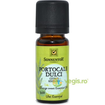 Ulei Esential de Portocale Dulci Ecologic/Bio 10ml