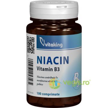 Vitamina B3 (Niacina) 100mg 100cpr