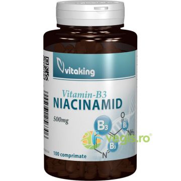 Vitamina B3 (Niacinamida) 500mg 100cpr