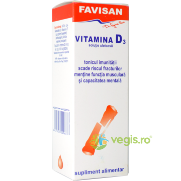 Vitamina D3 Uleioasa 30ml