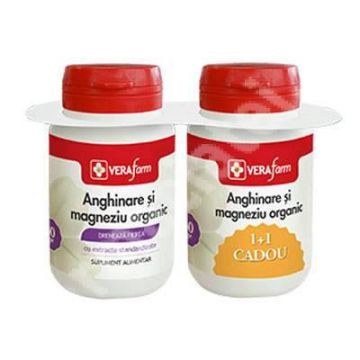 Anghinare si Magneziu Organic 30+30cps - Dacia Plant