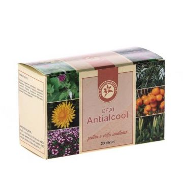 Ceai Antialcool 20dz - Hypericum Ceai Antialcool 20dz - Hypericum