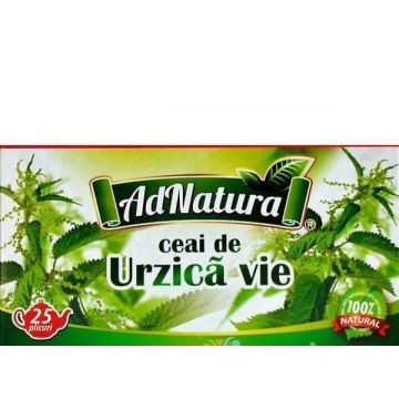 Ceai urzica vie 25dz - AdNatura