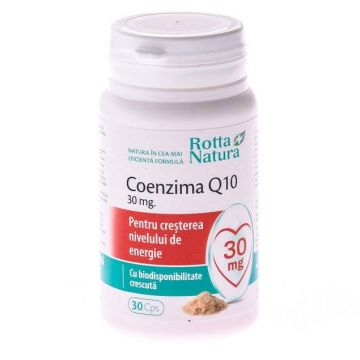 Coenzima Q10 30mg 30cps - Rotta Natura