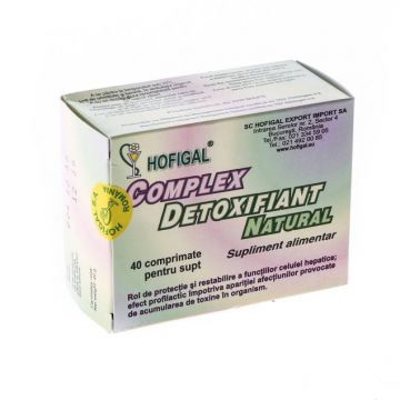 Complex Detoxifiant Natural 40cps - Hofigal