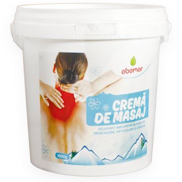 Crema de masaj dureri articulare si musculare 1000g - Abemar Med