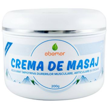 Crema de masaj dureri articulare si musculare 200g - Abemar Med