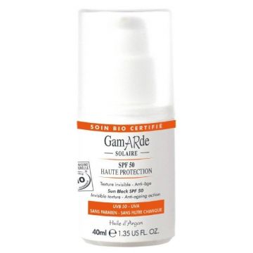 Crema protectie solara SPF50 bio 75ml - Gamarde