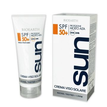 Crema solara ten SPF 50 cu ulei de imortele 50ml Biosun - BIOEARTH