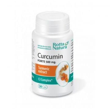 Curcumin Forte 500mg 30cps - Rotta Natura