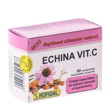 Echina Vit C 60cps - Hofigal