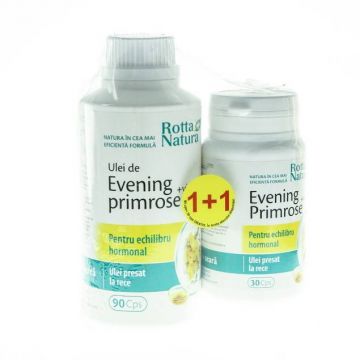 Evening Primrose Vitamina E 90cps+30cps Gratis - Rotta Natura