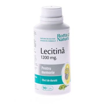 Lecitina 1200mg 90cps - Rotta Natura