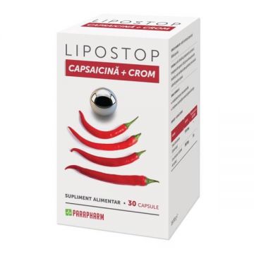 Lipostop Capsaicina + Crom 30cps - Quantum Pharm