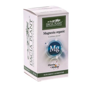 Magneziu Organic 60cps - Dacia Plant
