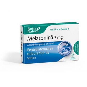 Melatonina 3mg, 30cpr - Rotta Natura