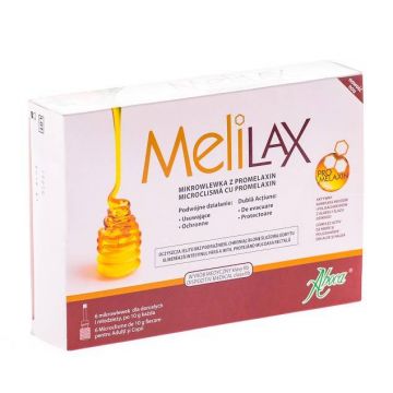Melilax Adulti Microclisma 6x10g - Aboca