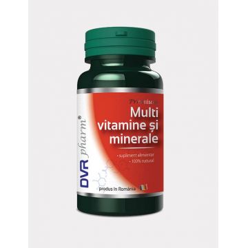 Multivitamine si minerale 60cps - DVR Pharm