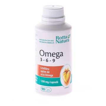 Omega 3 6 9 90cps - Rotta Natura