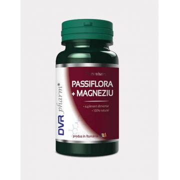 Passiflora+Magneziu 60cps - DVR Pharm