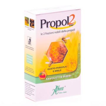 Propol2 Emf Tablete Capsuni Si Miere 45cps - Aboca