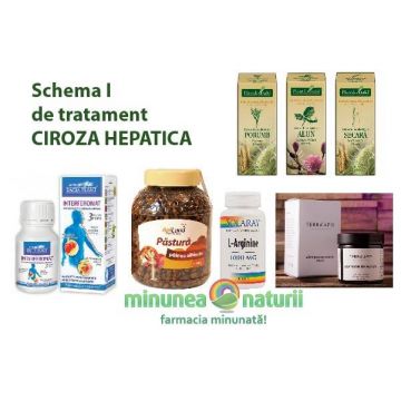Schema I tratament CIROZA HEPATICA