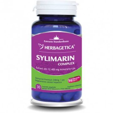 Silymarin 80/50 Detox Forte 30cps - Herbagetica