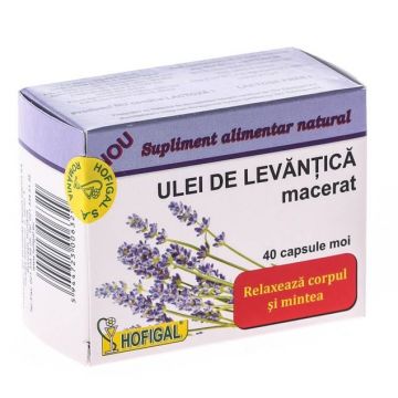 Ulei Levantica Macerat 40cps - Hofigal