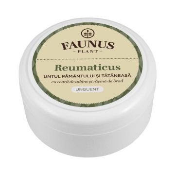 Unguent Reumaticus (Untul Pamantului si Tataneasa) 100ml - Faunus Plant