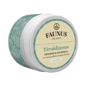 Unguent Tiroidianus (Sanziene si Galbenele) 50ml - Faunus Plant