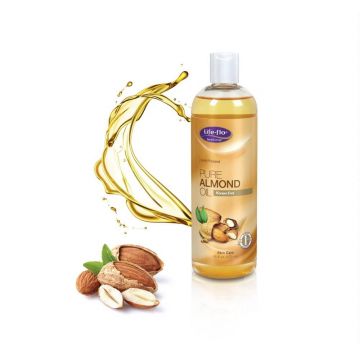 Almond Pure Oil (ulei de migdale) 473ml - Life Flo - Secom