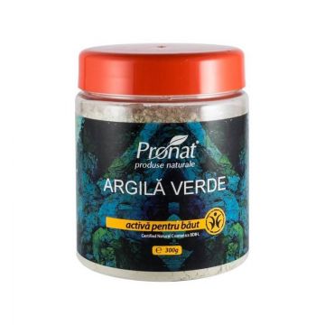 Argila verde activa ventilata pentru baut, 300g - Argital