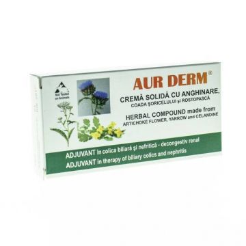 Aur Derm supozitoare anghinare 1,5g - 10buc - LAUR MED