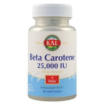 Beta Carotene 25000UI 50tb - KAL - Secom