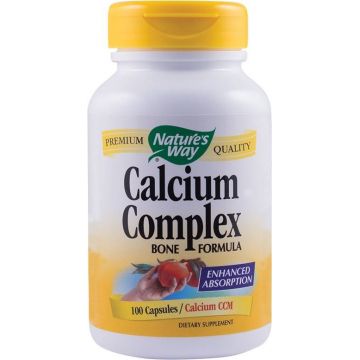 Calcium Complex Bone Formula 100tb - Nature's Way - Secom