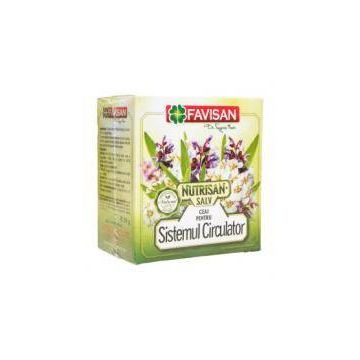 Ceai Nutrisalv Sistem Circulator 50g - FAVISAN Ceai Nutrisalv Sistem Circulator 50g - FAVISAN